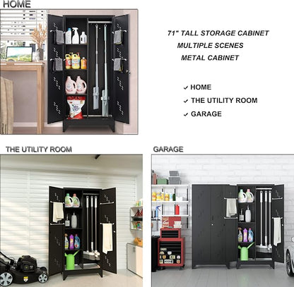 Metal Garage Storage Cabinet, Storage - Image 5