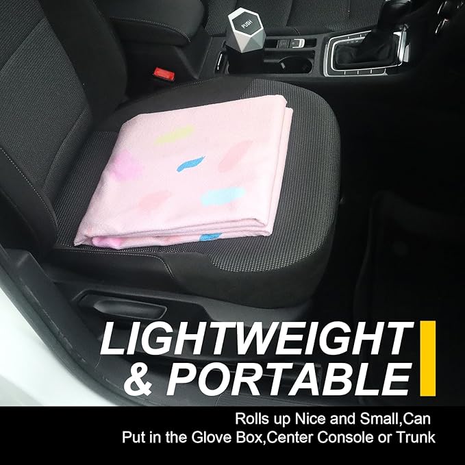 Back Seat Cover for Car Trucks Van SUV, Waterproof Rear Bench Towel Seat Covers - Image 8