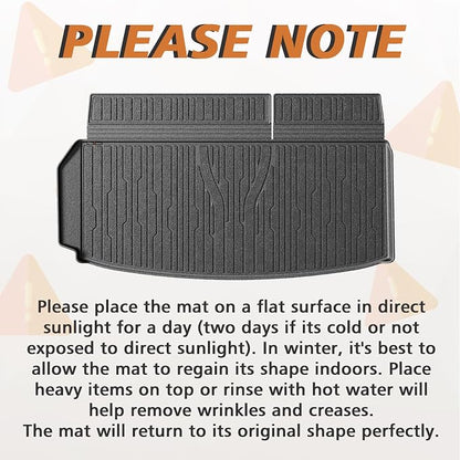 TripleAliners Trunk Floor Mat All Weather Liner Compatible - Image 3