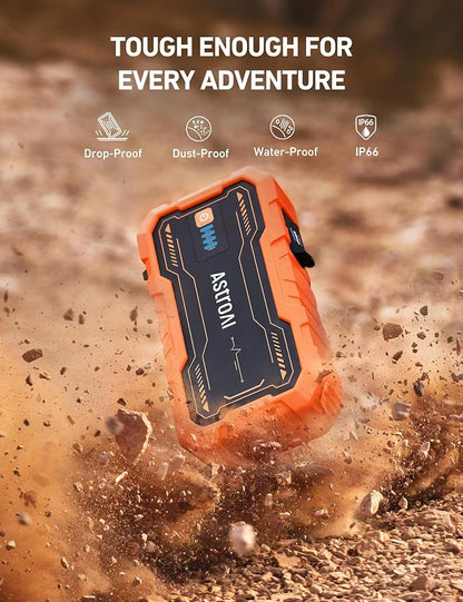 AstroAI S8 Pro Car Battery Jump Starter, 3000A Peak Jump Starter Battery Pack - Image 4