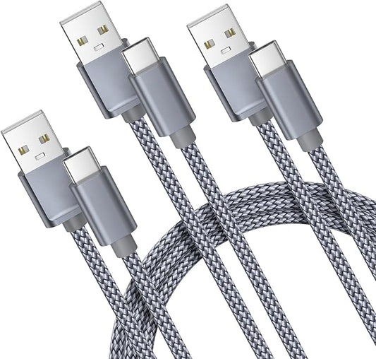 Basesailor USB Type C Charger Cable 3-Pack 3.3/6.6/10FT, Charging Power Cord by Basesailor