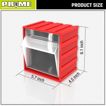 PR1ME 1 pc Garage Wall Mounted Storage organizer bin - Image 2