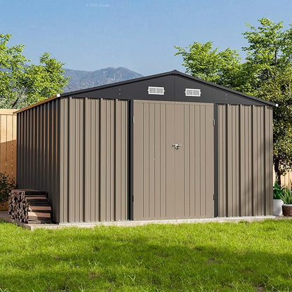 Patiowell 10 x 8 FT Outdoor Storage Shed - Image 2