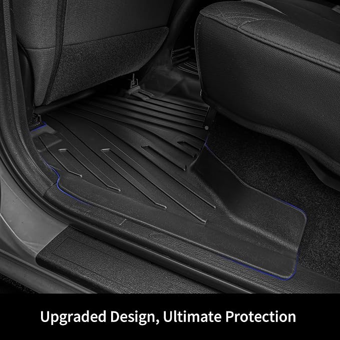 OEDRO Upgraded Floor Mats Fit for Toyota Tacoma 2016-2023, All Weather TPE - Image 4