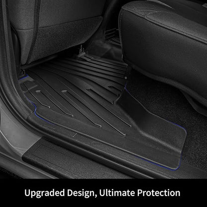 OEDRO Upgraded Floor Mats Fit for Toyota Tacoma 2016-2023, All Weather TPE - Image 4