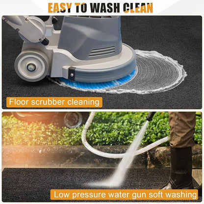 7.8x16 FT Garage Floor Mat for Golf Cart, Mid-Size SUV, Non-Slip Heavy Duty Oil - Image 7