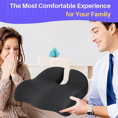 Seat Cushion for Office Chair, Large Thick Seat Cushion for Tailbone Pain Relief - Image 6