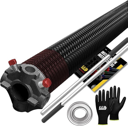 Garage Door Torsion Spring 234x1.75x35 Includes 1” Steel Bearing, and Winding by GASHardware