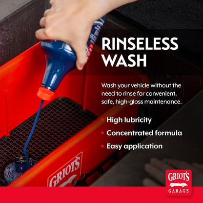 Griot's Garage Rinseless Wash for Car Cleaning and Detailing, No-Rinse Vehicle - Image 2