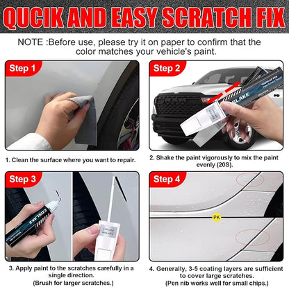 Car Touch Up Paint ) for Dodge Ram, Car Paint Scratch Repair Kit, Quick & Easy - Image 5