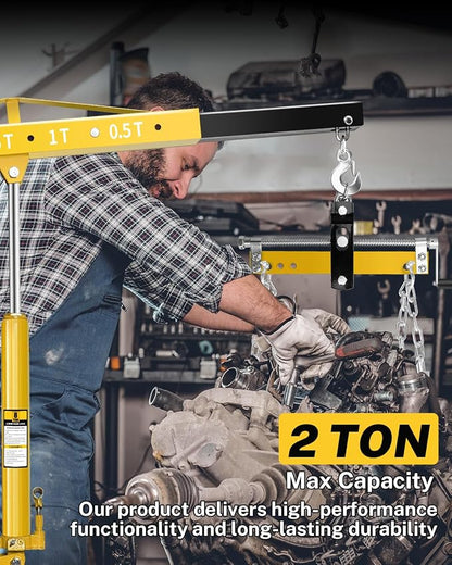 2-Ton Folding Engine Hoist - Image 2