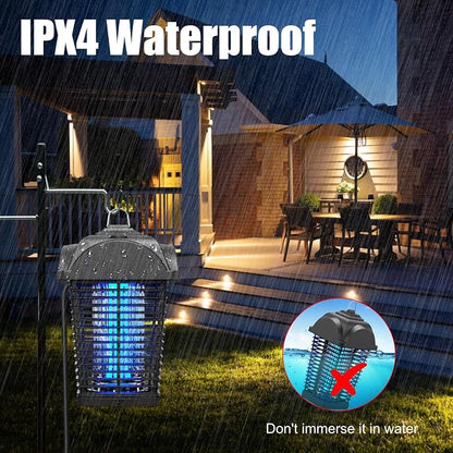 Bug Zapper Outdoor Electric, 4200V Mosquito Zapper, Insect Fly Zapper Outdoor - Image 6