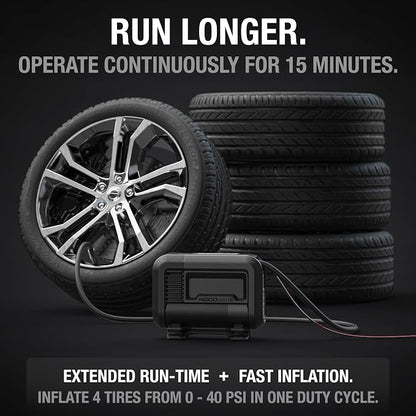 NOCO AIR15: UltraFast 15A Tire Inflator - 12V Portable Air Compressor Pump - Image 4