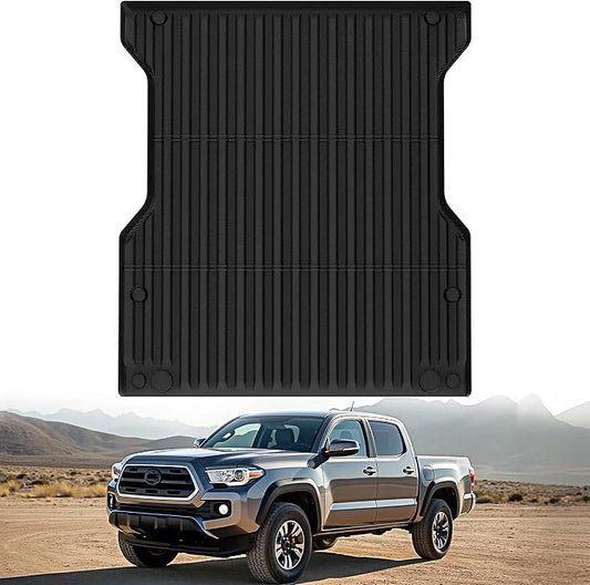 OEDRO Truck Bed Mat Fit for 2024 2025 Toyota Tacoma 5FT, TPE All Weather 2024 by OEDRO