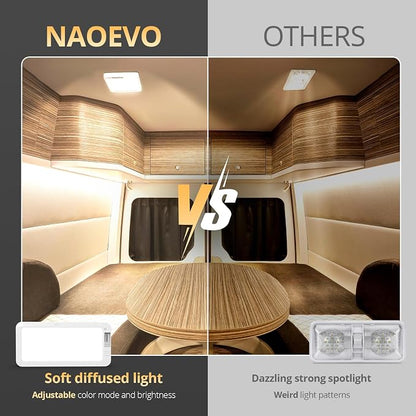 NAOEVO RV Lights Interior 2070LX, 1500LM RV LED Light Interior 12V, Camper - Image 5