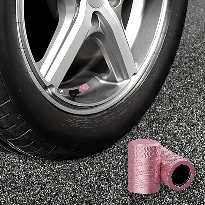 CKAuto Tire Valve Stem Caps, Anodized Aluminum Tire Valve Cap Set, Corrosion - Image 6