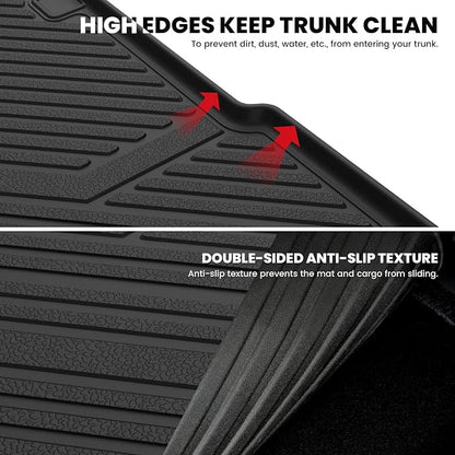 LASFIT Cargo Mat for Audi Q5/SQ5 2018-2025, Custom Fit All-Weather TPE Rubber - Image 4