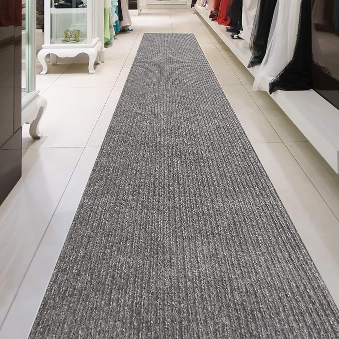 iCustomRug Spartan Weather Warrior Indoor/Outdoor Utility Ribbed Carpet Runner - Image 10