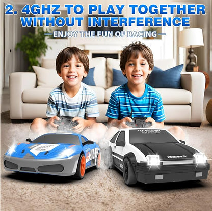 RC Drift Car 1/24 2.4GHz Remote Control Cars, 4WD High Speed Drift RC Cars - Image 6