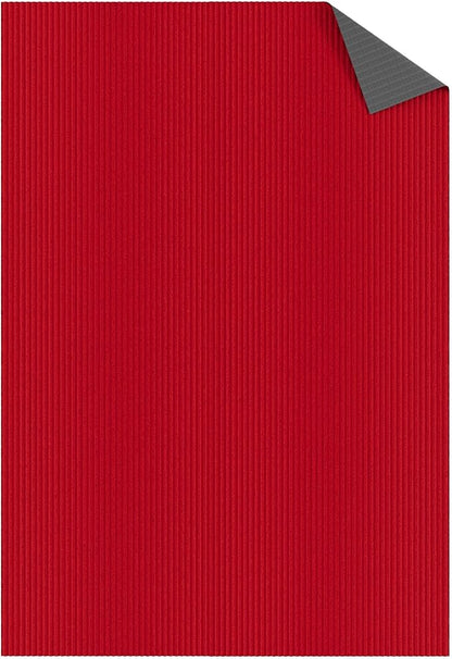 Ottomanson 6'6" x 8' Mud Mat Area Rug Scraper Carpet - Image 9