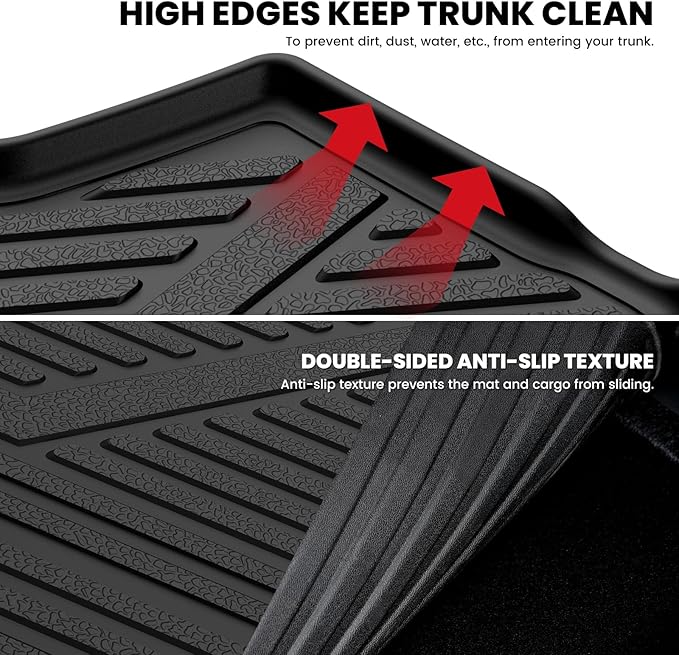 LASFIT Cargo Mat for Volkswagen Tiguan 2018-2024（Fit 5 Seats Not Fit 7 Seats） - Image 4