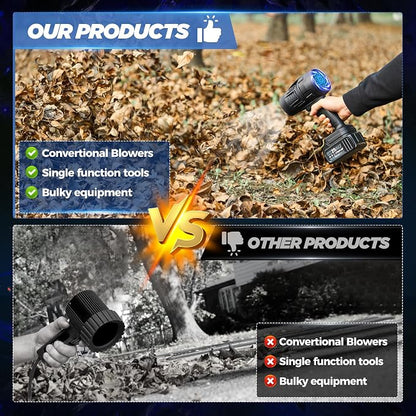 Saker Cordless Leaf Blower Portable Dust Cleaner Handheld Blower 180000 RPM - Image 8