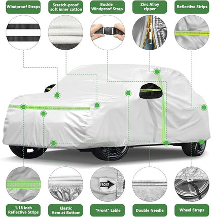 Car Cover for 2014-2025 Mini Cooper/Cooper S/Hardtop/Clubman/Countryman 4 Door - Image 6