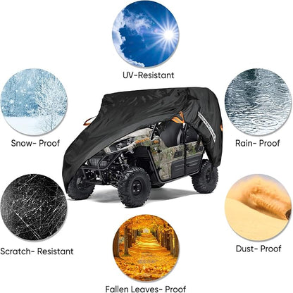 NEVERLAND UTV Cover Heavy Duty Ranger Cover Waterproof 4-6 Seater Side by Side - Image 7