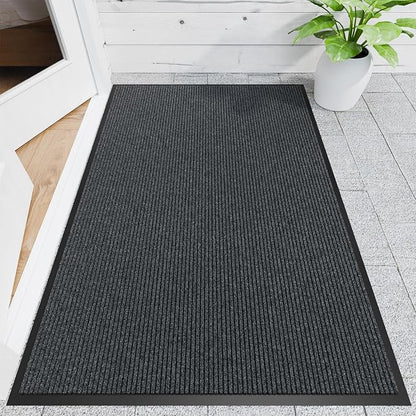 Front Door Mat, Commercial Door Mats Entrance, Low Profile Welcome Mats Non-Slip by Naturehydro