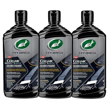 Turtle Wax 53895 Hybrid Solutions Ceramic Acrylic Black Polish and Wax by TurtleWax