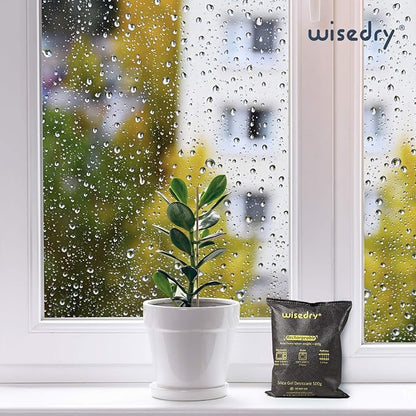 wisedry 4 x 500 Grams Rechargeable Silica Gel Car Dehumidifier, Microwave Fast - Image 6