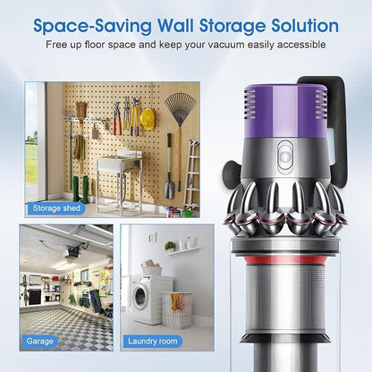 Upgraded 2 Pack Easy Access Cordless Vacuum Wall Mount Hanging Holder fits - Image 4