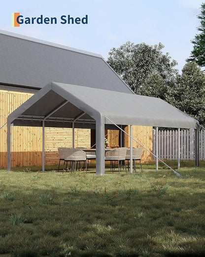 13 x 25FT Heavy Duty Carport - Image 2