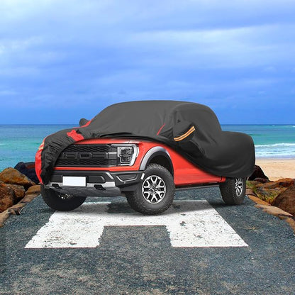Car Cover Outdoor Automobiles Waterproof All Weater, Universal Fit XL+ - Image 7