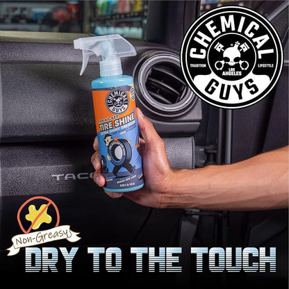 Chemical Guys Tire Kicker Sprayable Extra Glossy Tire Shine Safe - Image 10