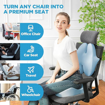BEAUTRIP Seat Cushion & Lumbar Support Pillow - Image 5