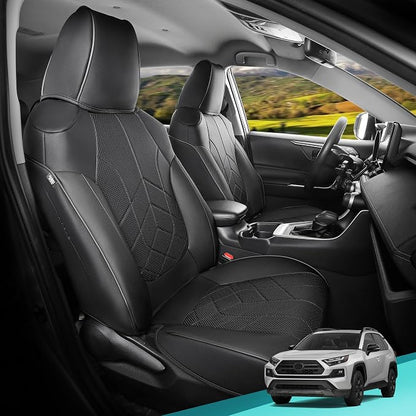 for Toyota RAV4 Seat Covers 2019 2020 2021 2022 2023 2024 2025 RAV 4 LE XLE by FEINEPRO