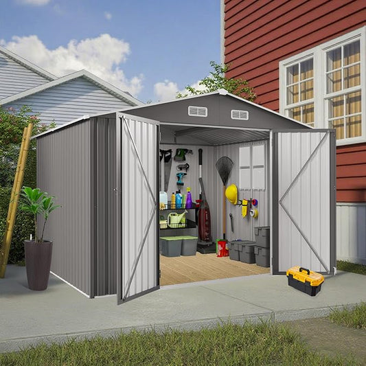 8X10 FT Outdoor Storage Shed by Unknown