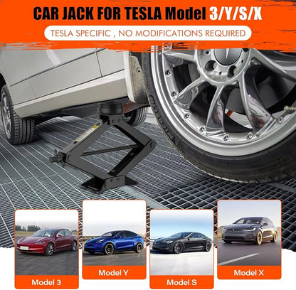 Car Jack for Tesla Model Y Model 3, IMAYCC 2.5 Ton Tesla Car Jack Kit - Image 2
