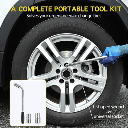 Scissor Jack Car Jack Kit 3 Tons Universal Tire Jack Changing Kit - Image 4