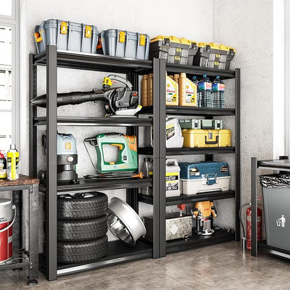 40in Wide Garage Shelving Heavy Duty，2500lbs Large Loads Adjustable Garage - Image 3