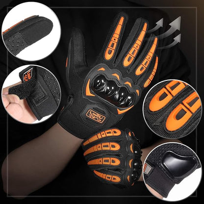 COFIT Motorcycle Gloves Breathable, Touchscreen Motorbike Gloves Anti-Slip - Image 2