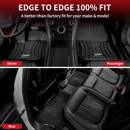 LASFIT Floor Mats Fit for Ford Fusion 2020-2017/ for Lincoln MKZ 2020-2017 All - Image 5