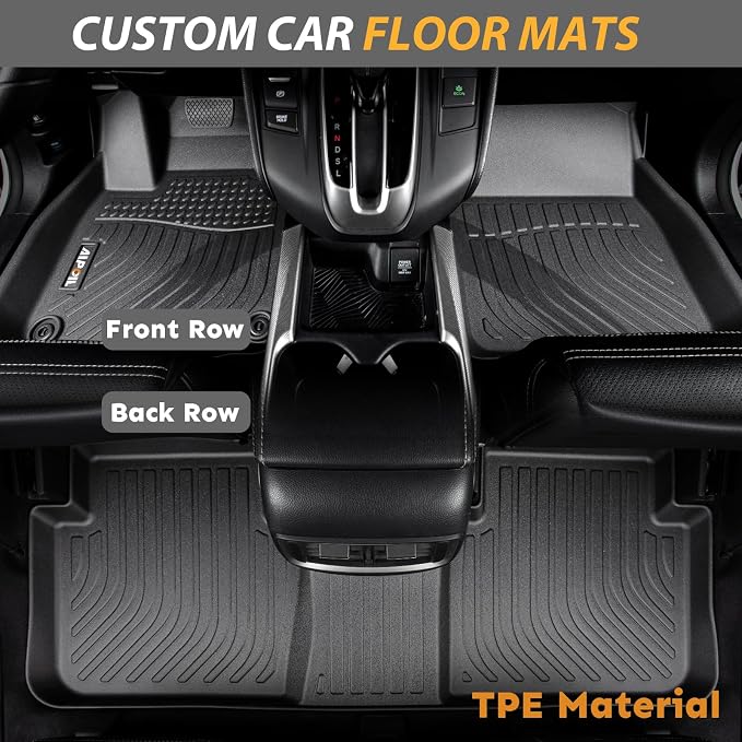 AIPOIL® Floor Mats for 2019-2025 Ascent 7/8 Passenger | All-Weather | Easy to - Image 3