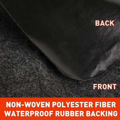Golf Cart Parking Mat 4.9 ft × 9.1 ft Garage Floor Mat Oil Absorbent Waterproof - Image 3