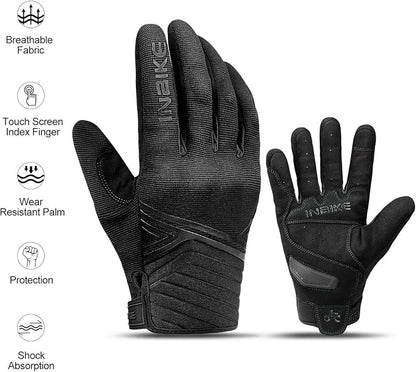 INBIKE Breathable Mesh Motorcycle Gloves Touchscreen - Image 7