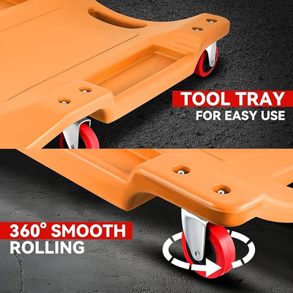 Auto Dynasty 36 Inches Mechanic Creeper, Automotive Garage Repair Low Profile - Image 5
