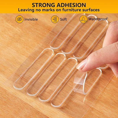 4pcs, Wall Bumpers, Furniture Bumpers, Door Stoppers, Silencing pad, Anti - Image 2