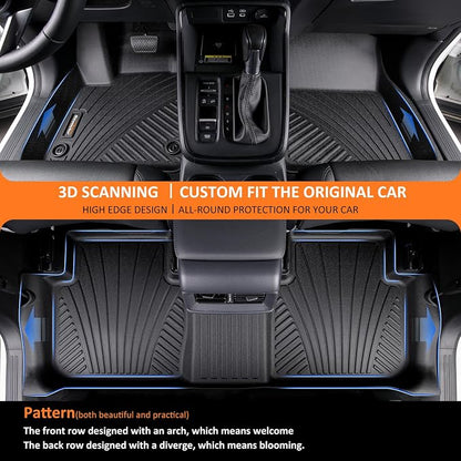Binmotor-All Weather Floor Mats Cargo Liner Custom Set - Image 2