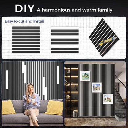 8 Pack 2-Layer Large Soundproof Wall Panels, 15.7 x 15.7 x 0.43 in Sound Proof - Image 4